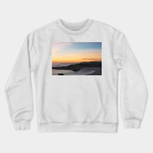 January sunrise at Cullercoats Bay Crewneck Sweatshirt